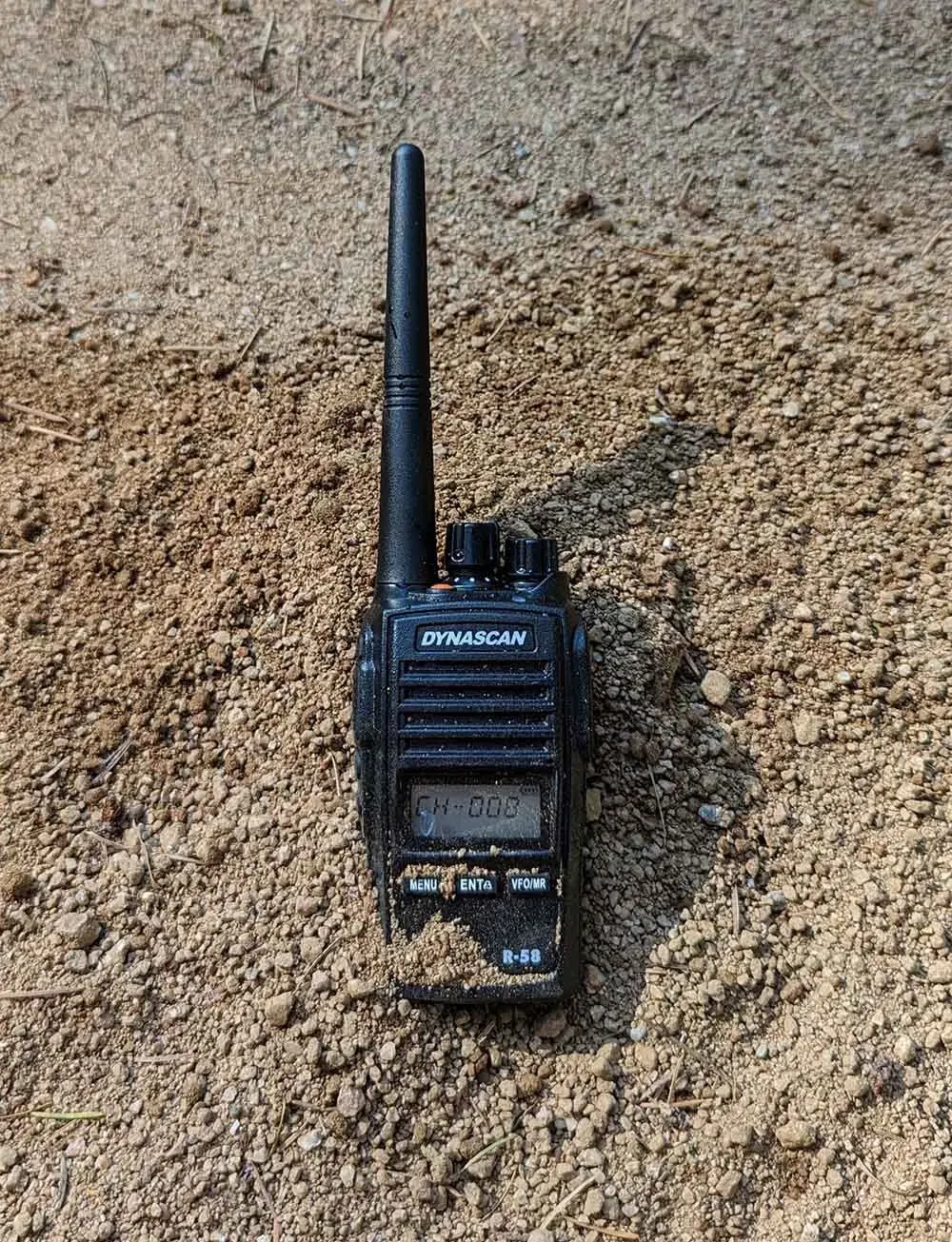 1158_Dynascan_R-58_terra_4web DYNASCAN R-58 PMR446 USO LIBRE