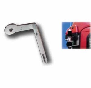 M-6-PL - Soporte INOX compatible con SCANIA, diseño compacto en L