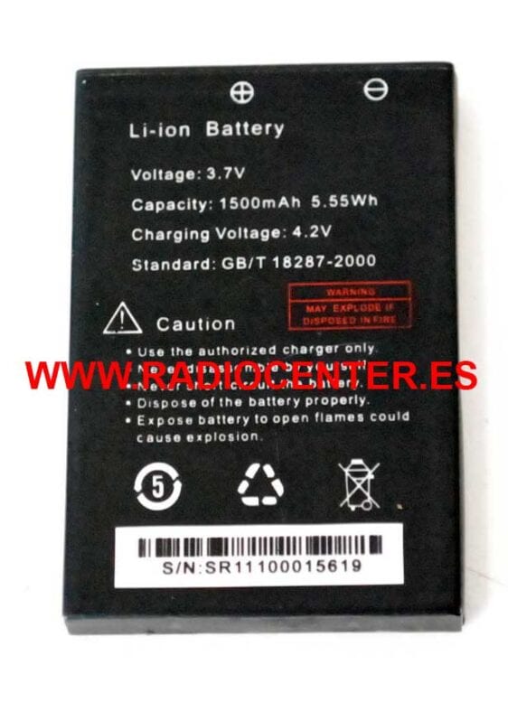 BFU3 Batería original BAOFENG UV3R