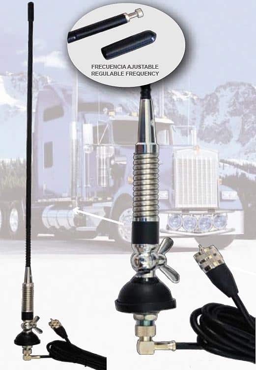 ALL-RIGHT-2 ANTENA CON BASE DE PALOMILLA