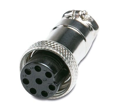 CONECTOR DE 6 PINES PARA MICRÓFONO