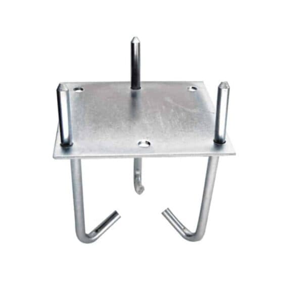 AC6017, base empotrable para torretas de 200mm