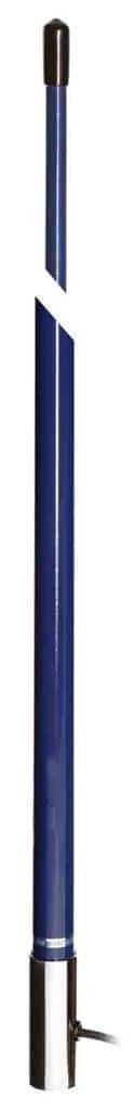 DX-KN-72-BLU - Antena naútica CB para cubierta con rótula o escuadra.