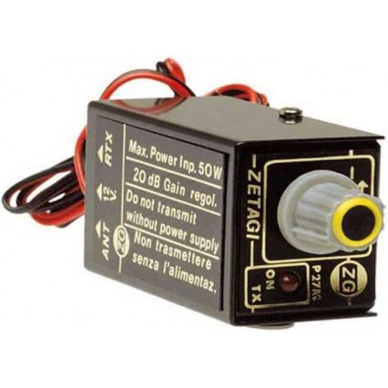 ZETAGI P27M PREVIO ANTENA CB 25dB REGULABLE