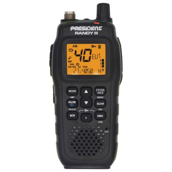 PRESIDENT RANDY III ASC WALKIE CB 27
