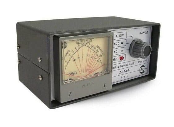 430 ZETAGI MEDIDOR ROE/WATT 120-500 MHZ
