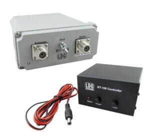 RT-100 LDG + RC-100 Acoplador de antena remoto + inyector de corriente RC-100
