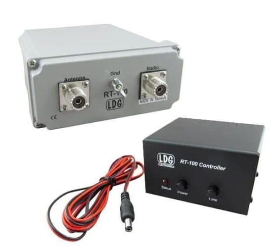 RT-100 LDG + RC-100 Acoplador de antena remoto + inyector de corriente RC-100