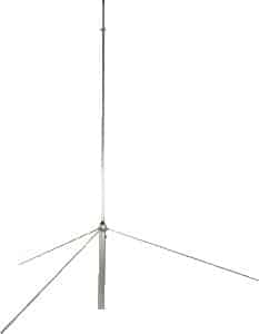 GPV-2MA - Antena VHF doble colineal 2 x 5/8 serie económica ajustable, de 110-180 MHz., 5 dB.