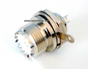 PL259 BASE DE CHASIS ROSCA