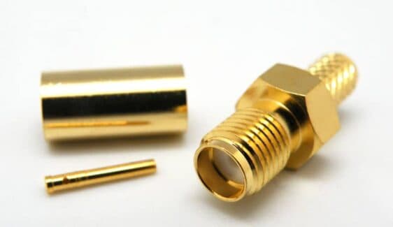 SMA HEMBRA RG174 CRIMPAR