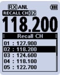 IC-A25CE ICOM Radio Aeronáutica –Comunicación de Alta Calidad