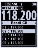 IC-A25CE ICOM Radio Aeronáutica –Comunicación de Alta Calidad