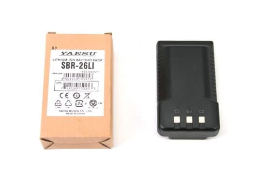 sbr26li-02 YAESU SBR-26LI BATERÍA PARA LOS YAESU FT-25, FTA-250 Y FT-65