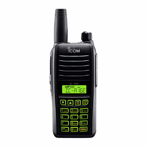 Transceptor de radio ICOM IC-A16
