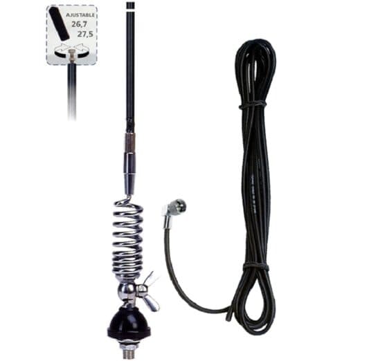 new delta SIRIO NEW DELTA 27M‑95 ANTENA MÓVIL CB 27 MHZ 95 CM