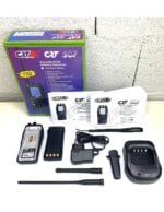 CRT 5CF RADIO BIBANDA  TALKY WALKY VHF/UHF DOBLE RECEPTOR SIMULTÁNEO CON PANTALLA LCD COLOR
