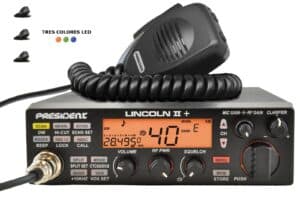 PRESIDENT LINCOLN II PLUS EMISORA MULTIMODO 10/12 METROS AM/FM/SSB/CW