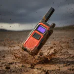 dynascan rugged7 DYNASCAN RUGGED WALKIE TALKIE RESISTENTE IP67 PMR-446 USO LIBRE 16 CANALES BATERÍA 2000MAH