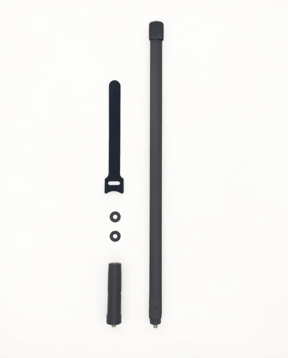 Jetfon DBT-2 ANTENA TÁCTICA DOBLE BANDA VHF/UHF 40 CM SMA-F ARTICULADA ALTA FLEXIBILIDAD