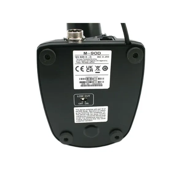 YAESU M-90D MICRÓFONO DE SOBREMESA DINÁMICO PARA TRANSCEPTORES HF/VHF/UHF