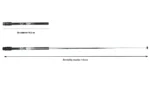 PWR-TA-95-BNC KOMUNICA ANTENA TELESCÓPICA PARA SCANNER 70-1000 MHZ CONECTOR BNC