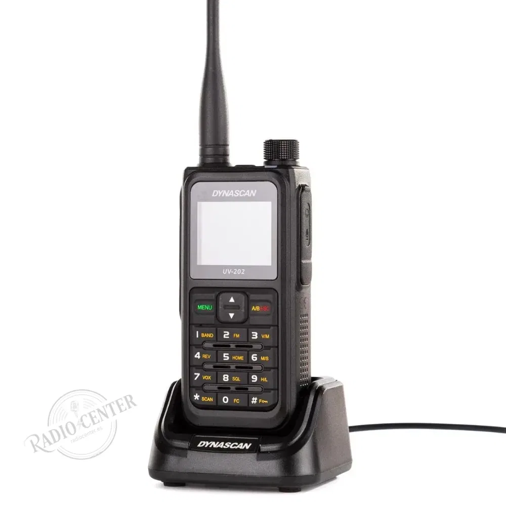 DYNASCAN UV-202_8 DYNASCAN UV-202 Walkie Bibanda VHF/UHF – DOBLE PANTALLA