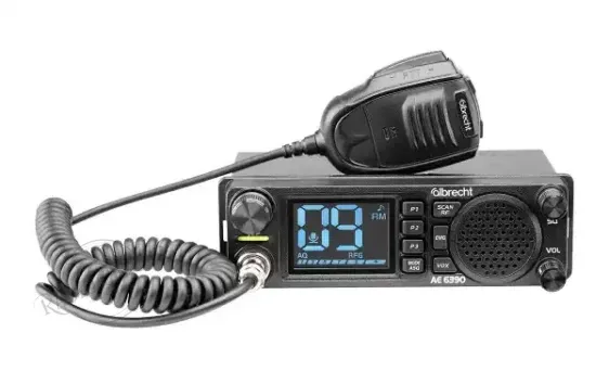 ALBRECHT AE 6390 EMISORA CB 27 MHz AM/FM 12-24V VOX ALTAVOZ FRONTAL 2W