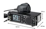 ALBRECHT AE 6390 EMISORA CB 27 MHz AM/FM 12-24V VOX ALTAVOZ FRONTAL 2W