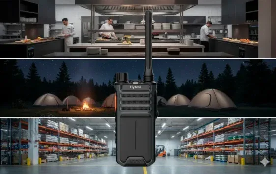 HYTERA BP515 PMR446 WALKIE TALKIE PROFESIONAL USO LIBRE DMR ANALOGICO IP54