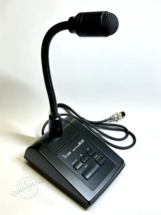 ICOM SM-50 MICROFONO DE SOBREMESA DINAMICO UNIDIRECCIONAL PARA EMISORAS HF