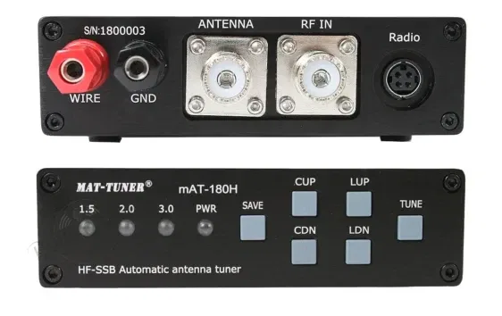 MAT-180-H KENWOOD ICOM_7 MAT-180H KENWOOD ACOPLADOR AUTOMÁTICO HF 1.8-54 MHZ 120W