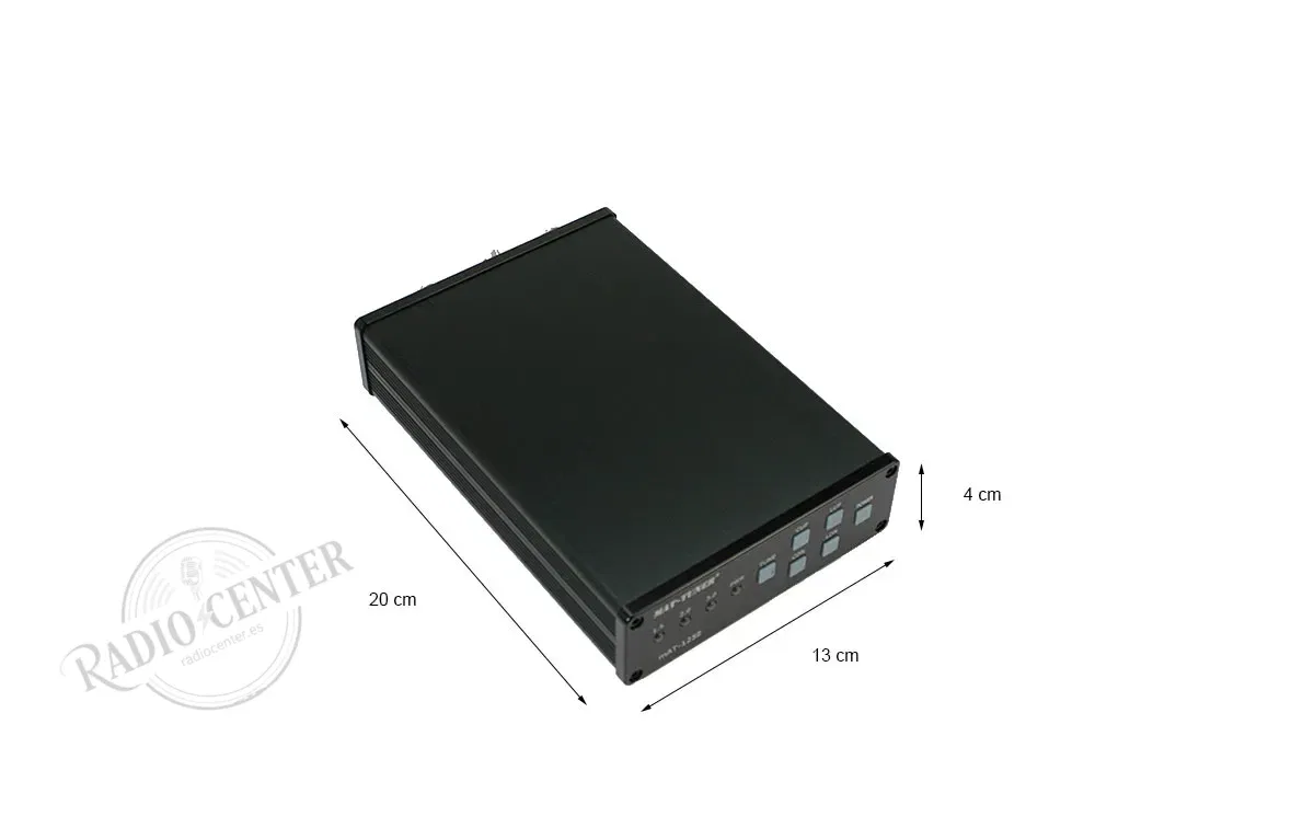 mat125e-06 MAT-125E ACOPLADOR AUTOMÁTICO UNIVERSAL HF CON BATERÍA
