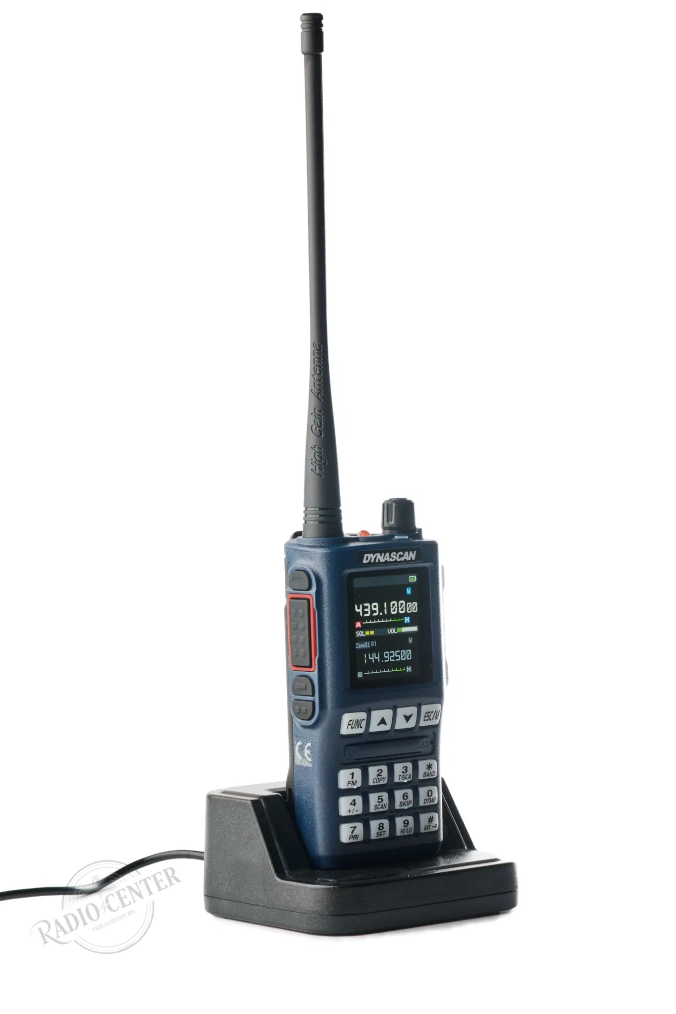 DYNASCAN UV-101_12 UV-101 VHF UHF 5W 640CH WALKIE DOBLE BANDA