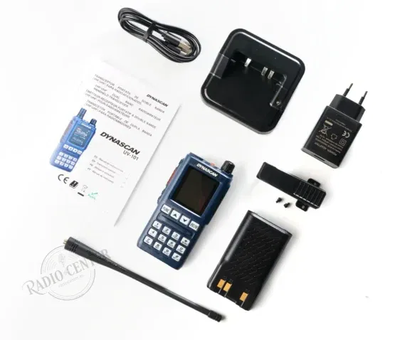 DYNASCAN UV-101_5 UV-101 VHF UHF 5W 640CH WALKIE DOBLE BANDA