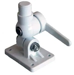 DX-PA-3 - Base antena rótula en nylon, para antenas tipo náutica.