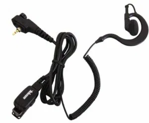 PY-29MTH880R - Micro-auricular ergonómico giratorio con micro tipo solapa, para MOTOROLA.