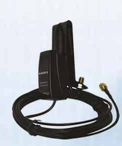 RB-CLIP-SMA - Soporte tipo Pinza para ventana, con cable y conector SMA hembra.