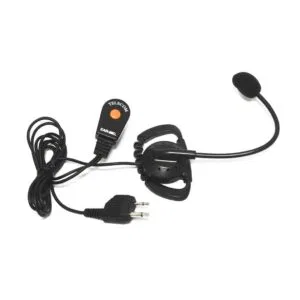 EP-500-SFLEX - Micro-auricular flexible para YAESU, Hora, Alan, Cybercom.