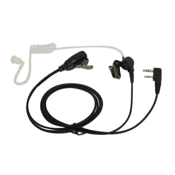 SARI-MAT-K - Micro-auricular tubular para KENWOOD, TEAM y HYT.