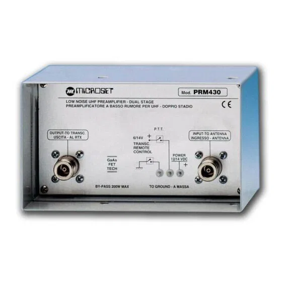 PRM-430 - Preamplificador de antena para 430-440 MHZ