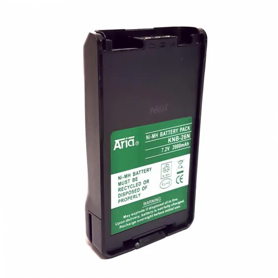 KNB-26-H BATERÍA para KENWOOD TK-2140/2160/2170/3140/3160/3170/3173, 7.2 V., 2000 mAh, Ni-Mh.