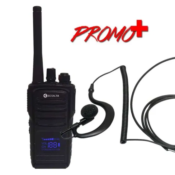 RP-101 - Transceptor portátil ESCOLTA ALFA PMR446 con display oculto