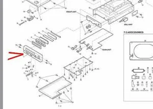 ICOM 8210007340 Panel Frontal - Recambio