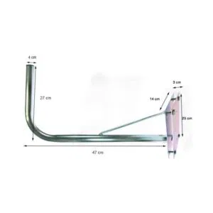 Mirmidon HARD 8035, Soporte en ángulo para torreta.