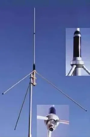 GP-80 TAGRA - Antena base omnidireccional 65~136 MHz.