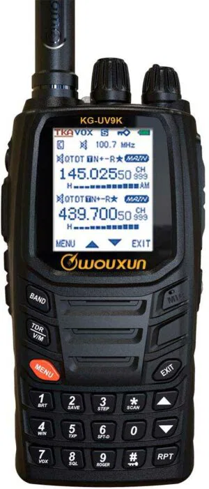 WOUXUN KG-UV9K DOBLE BANDA y RECEPTOR MULTIBANDA