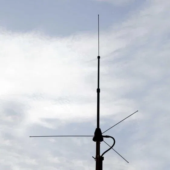 DX-GPV-ADJ - Antena Ground Plane de base para VHF