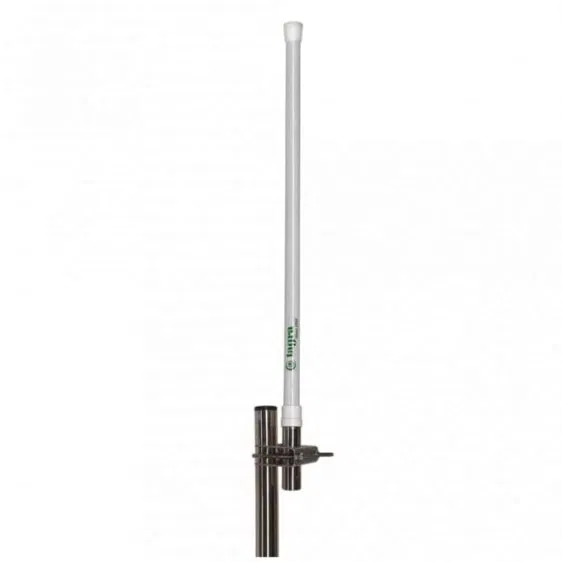 CVX-160 - Antena de base VHF, vertical, colineal, fibra de vidrio, para 152 - 167 MHz.