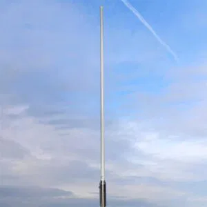GCF-688 - Antena de base VHF, vertical, fibra de vidrio, para 66 ~ 88 MHz.